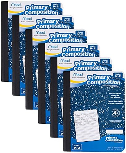 Mead Primary Composition Book - 6-Pack for Organized Note-Taking