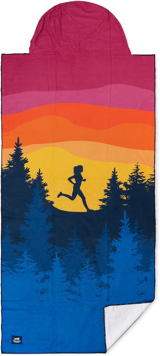 Gone For a Run Athletic Running Towel - Microfiber Seat Cover