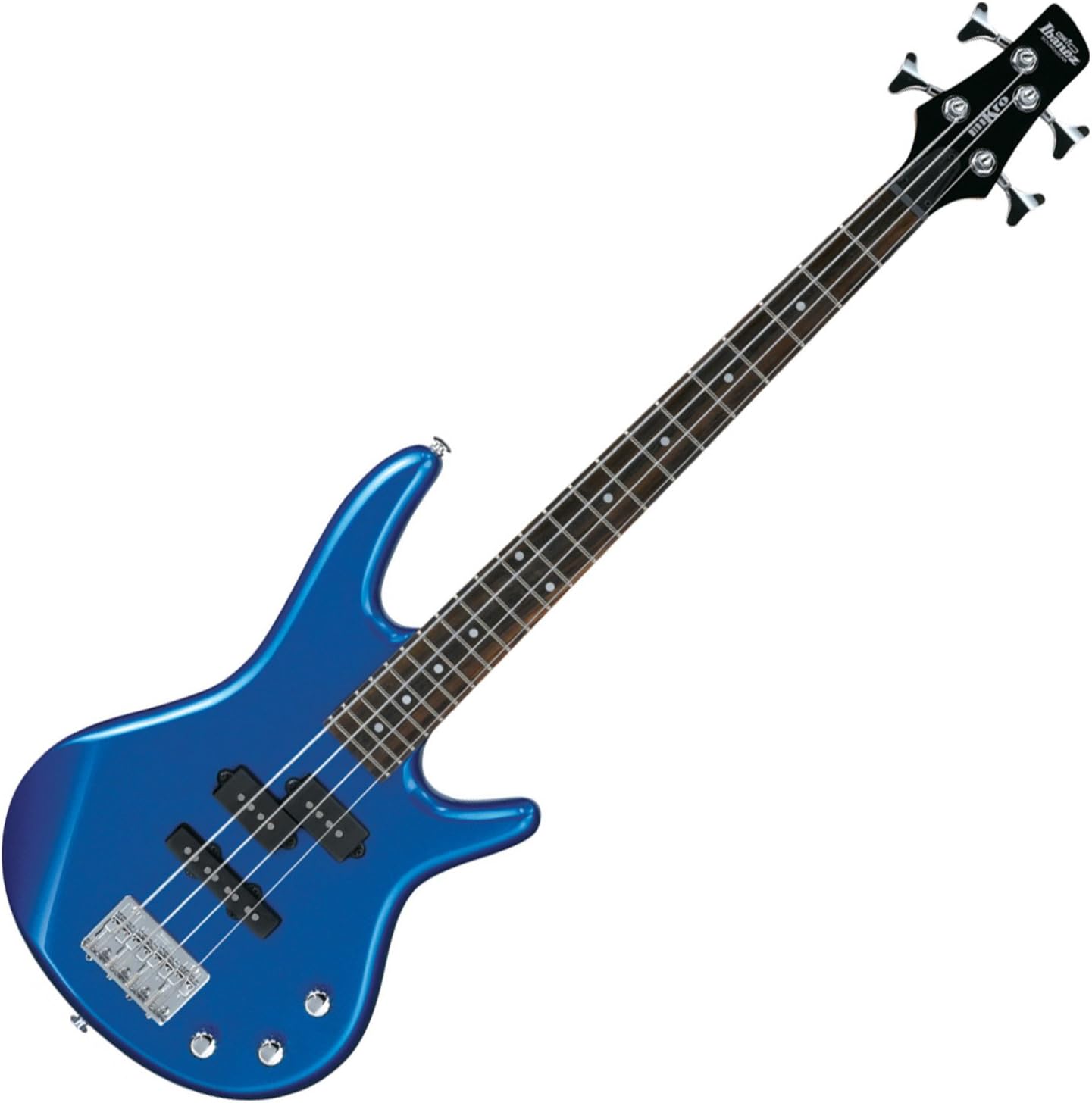 Ibanez GSRM20 SLB Starlight Blue Mikro Compact 4-String Bass Guitar
