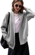 Fashion Oversized Womens Athletic Sweatshirt Blazer by LICOBOD