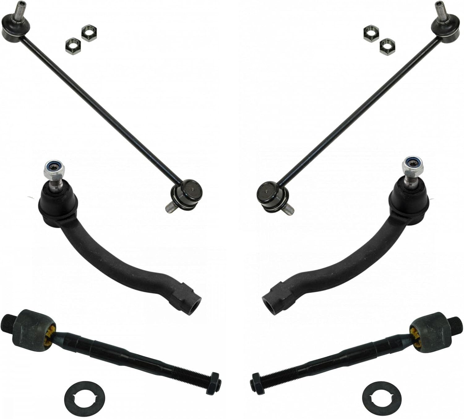 TRQ Front Steering & Suspension Kit for 2009-2015 Honda Pilot
