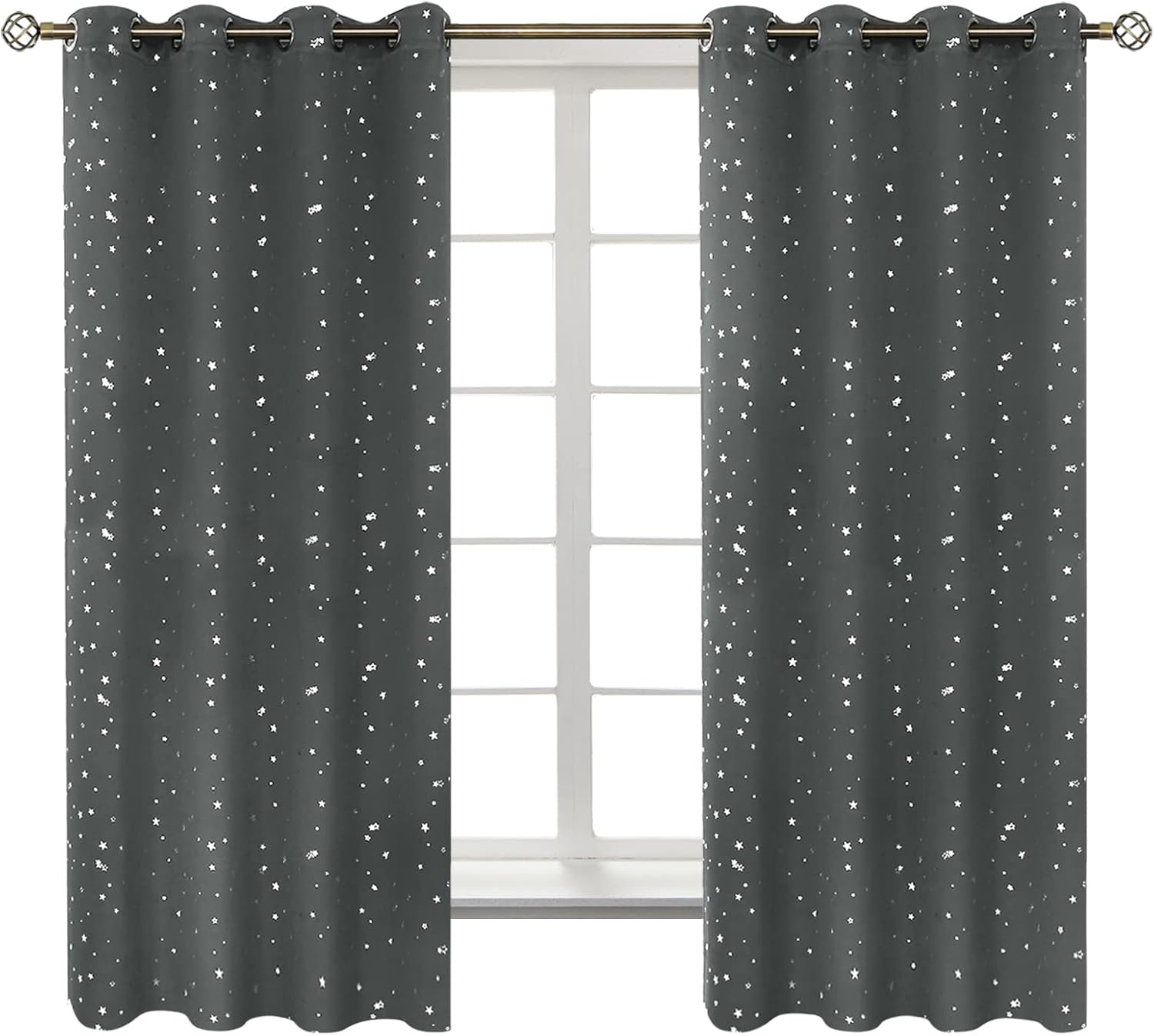 BGment Kids Blackout Curtains for Bedroom - Room Darkening Set