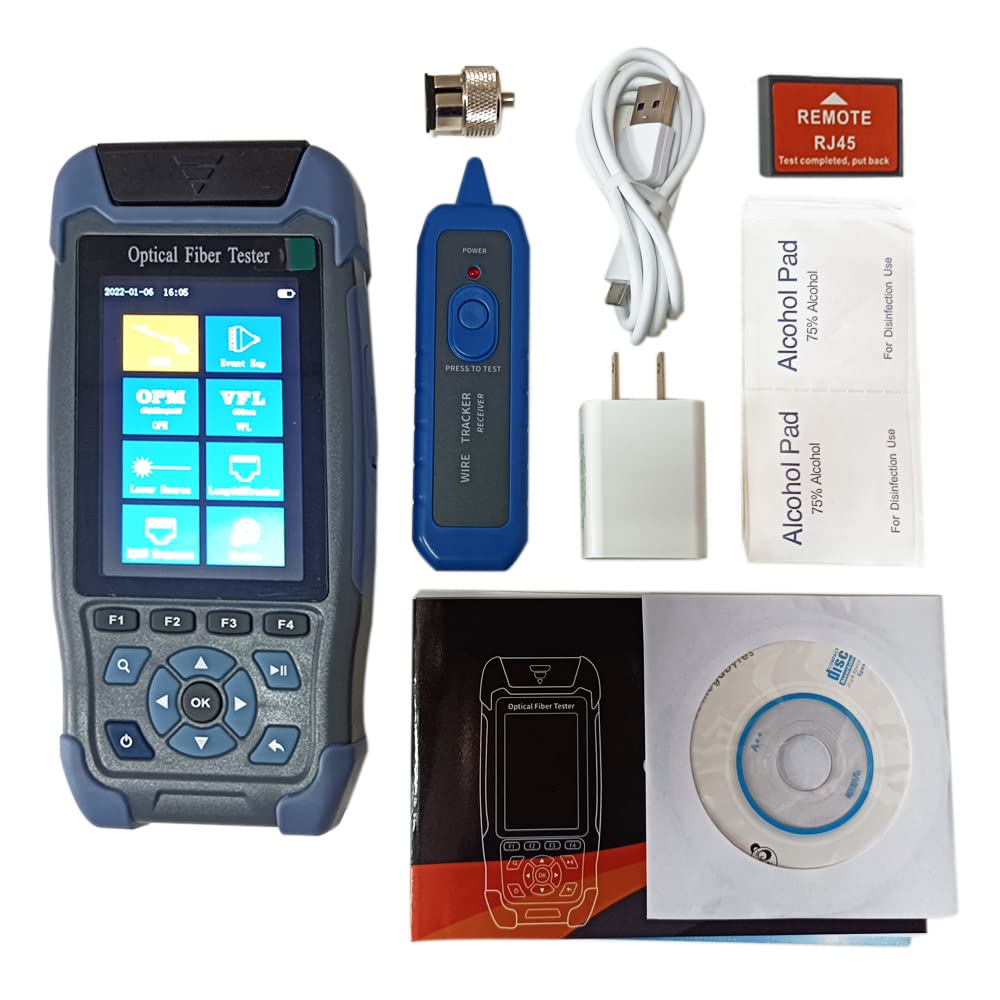 Mini-Pro 1310/1550nm SM OTDR Multi-Function Tester Review