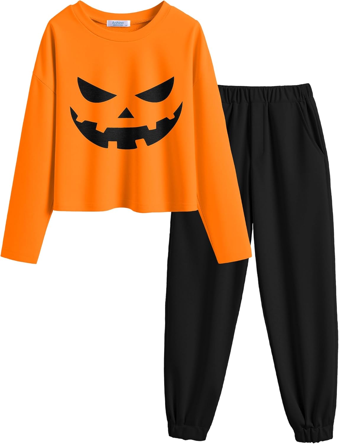 Arshiner Girls Tie Dye Sweatsuits Set for Kids Ages 5-14 Y
