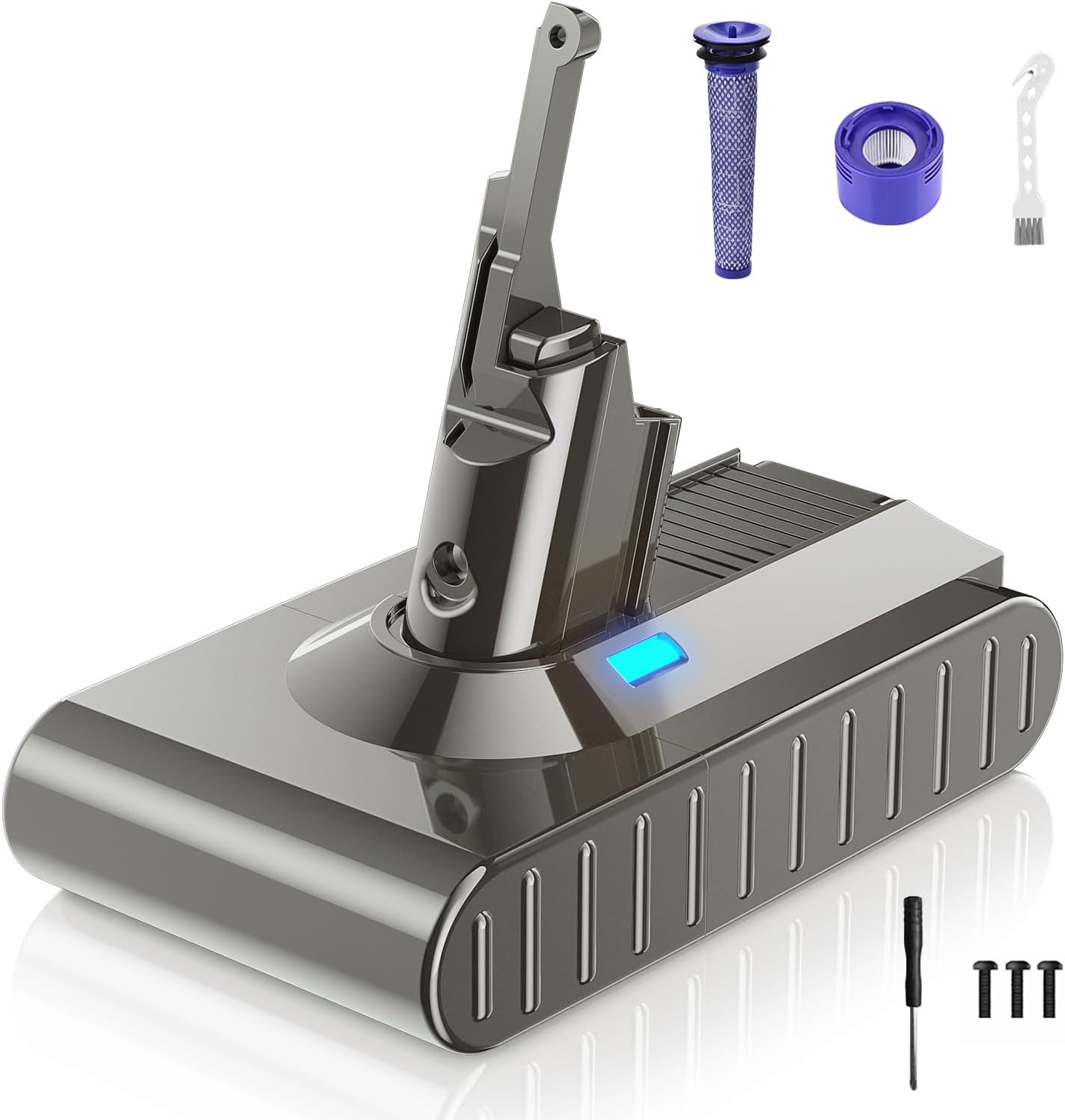 Boost Your Vacuum: TURPOW 21.6V 6.0Ah Dyson V8 Battery