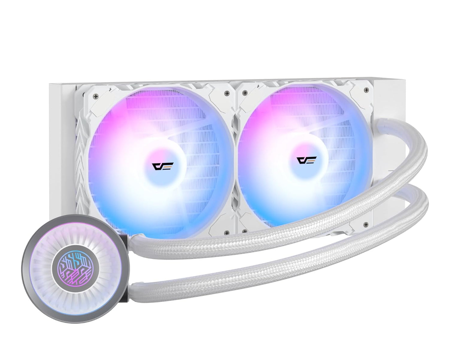 darkFlash DNA240A AIO CPU Liquid Cooler with ARGB Sync Fans