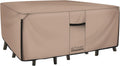Rectangular Patio Heavy Duty Table Cover - Waterproof Protection