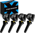 Pre-Programed 13598771 Tire Pressure Sensor Set of 4 - Preloaded TPMS