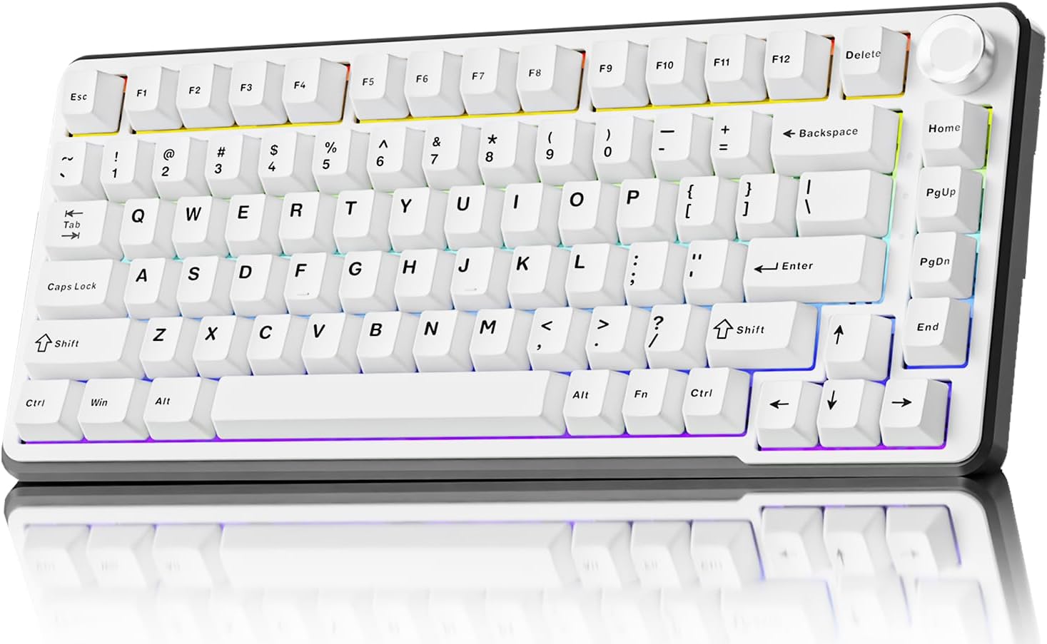 EWEADN GS75 Wireless Mechanical Keyboard for Gaming and ASMR