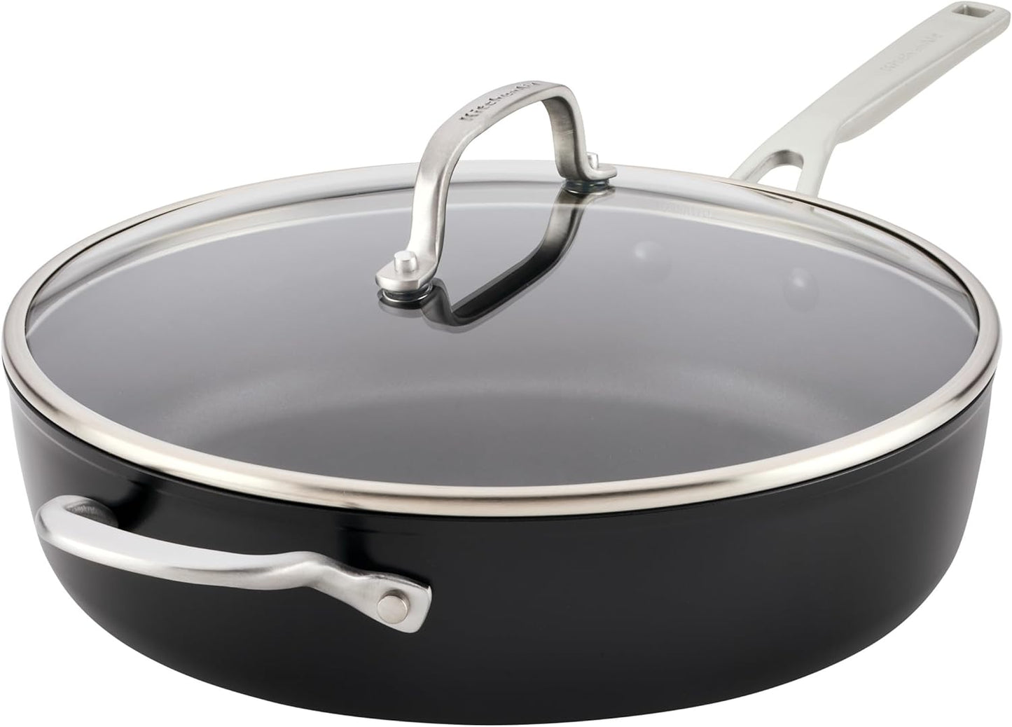 KitchenAid Hard Anodized Induction Nonstick Saute Pan 5 Quart