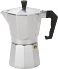 Maison Sucasa Espresso Maker - 1000ml Aluminum, Gas & Electric Stovetop