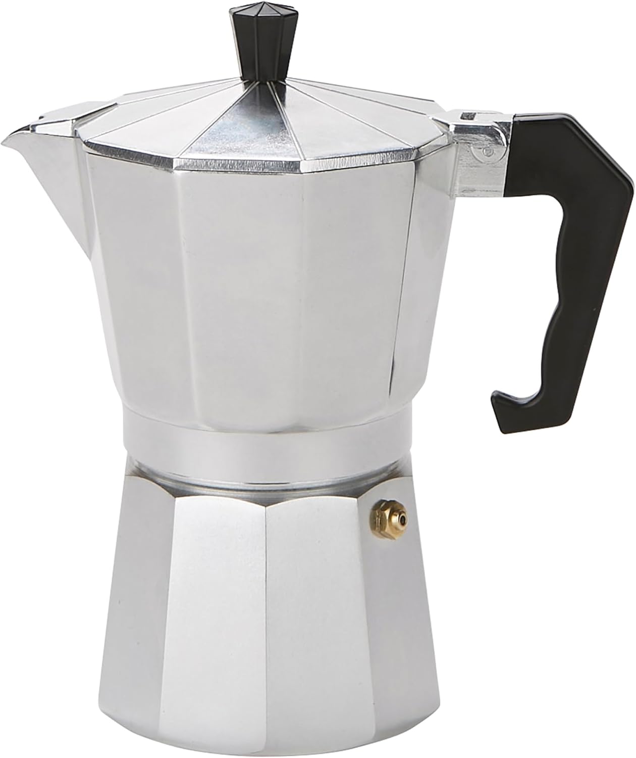 Maison Sucasa Espresso Maker - 1000ml Aluminum, Gas & Electric Stovetop