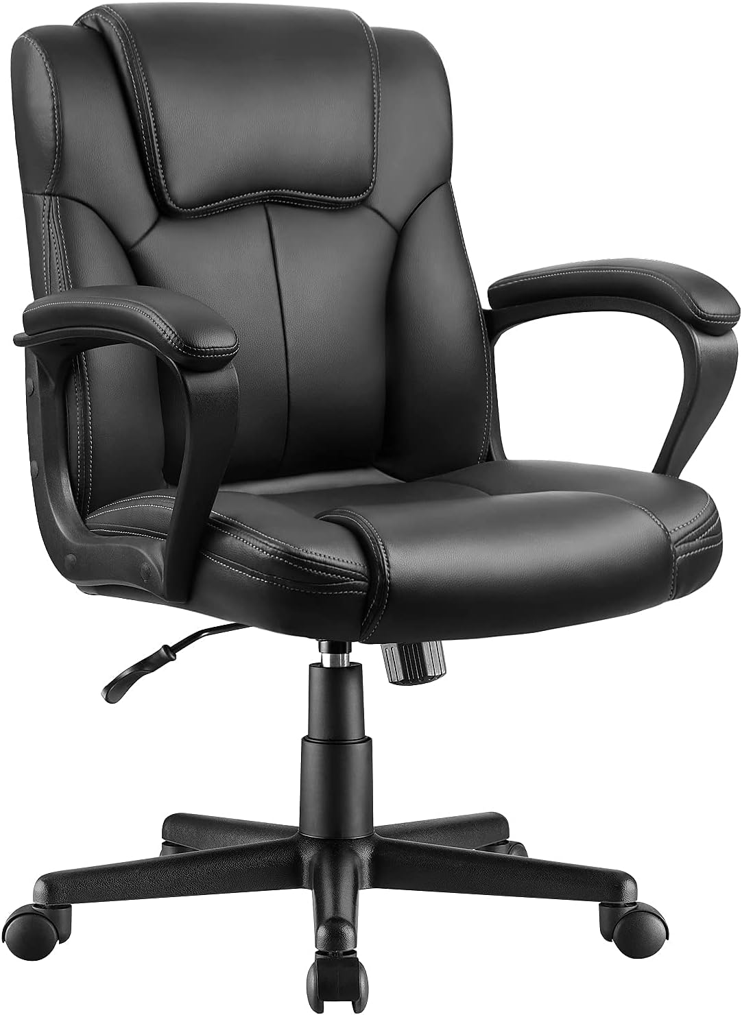 Shahoo Executive Office Chair with Ergonomic Mid-Back Support