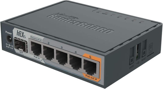 Mikrotik hEX S RB760iGS Router with 5X Gigabit Ethernet Ports