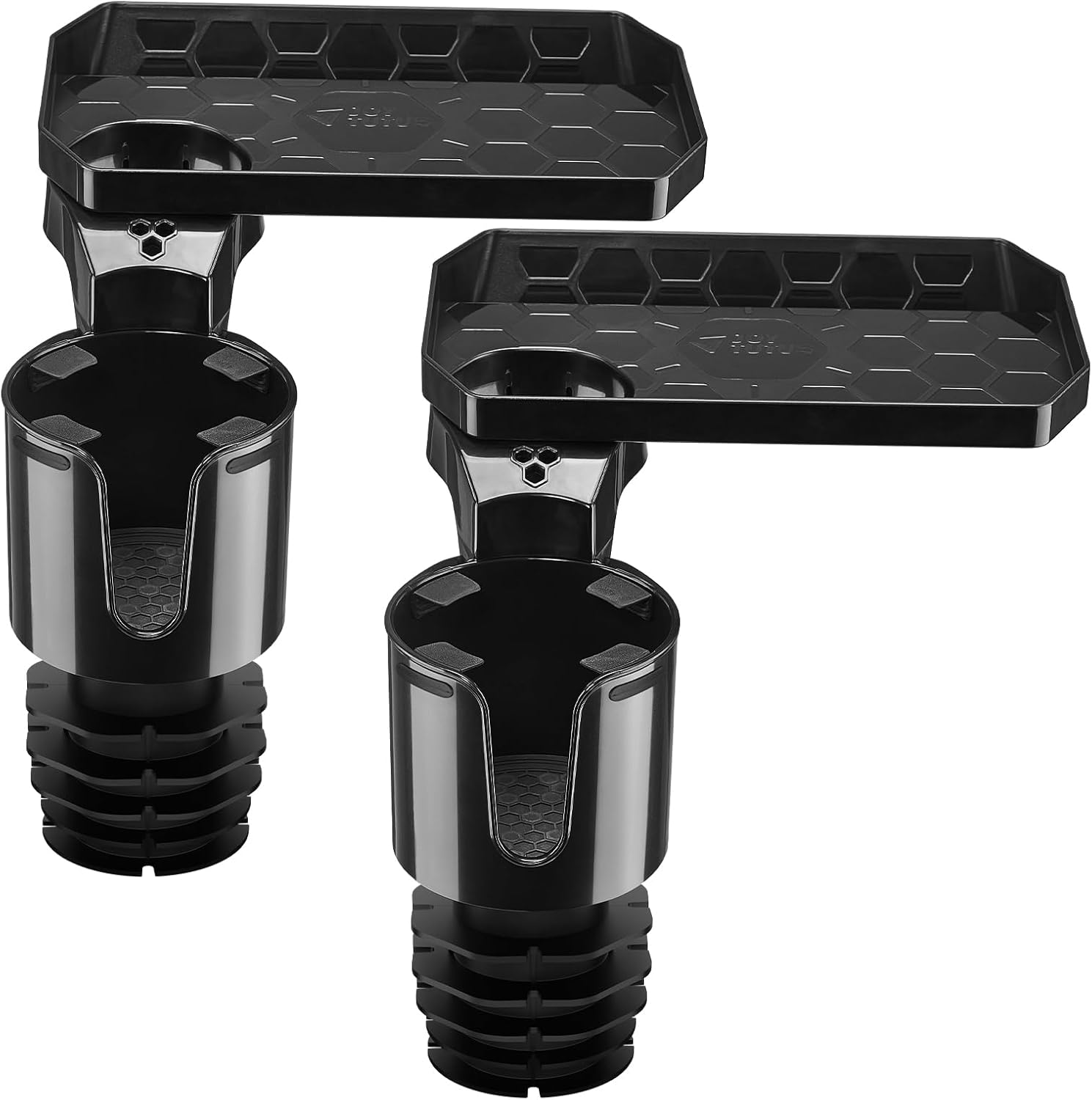 JoyTutus Car Cup Holder Expander with 360 Rotation Tray