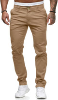 Men Skinny Slim Fit Stretch Denim Jeans - Casual Straight Cut