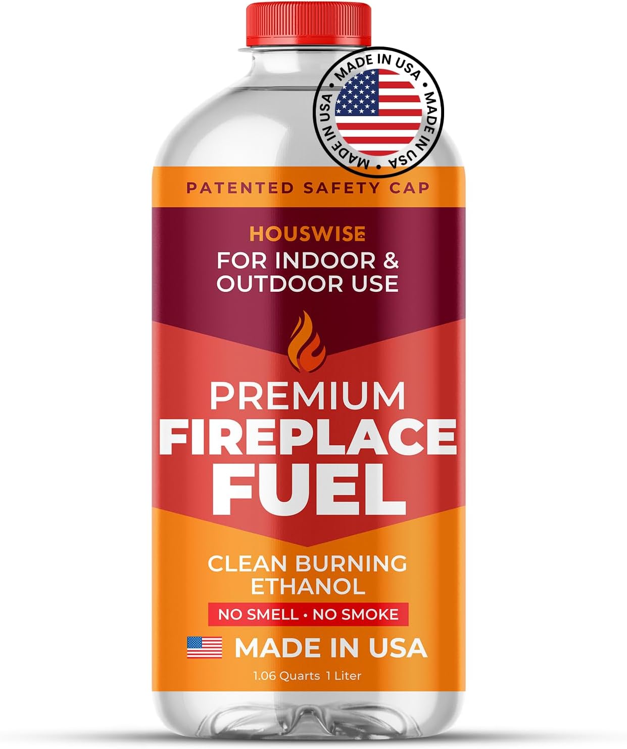 Bio Ethanol Fireplace Fuel for Tabletop Fire Pits & More