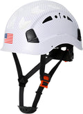 Carbon Fiber Pattern Hard Hat - OSHA Approved Vented Safety Helmet