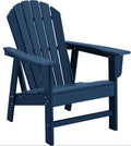 Adirondack Chairs HDPE All-Weather Adirondack Chair - Navy Blue
