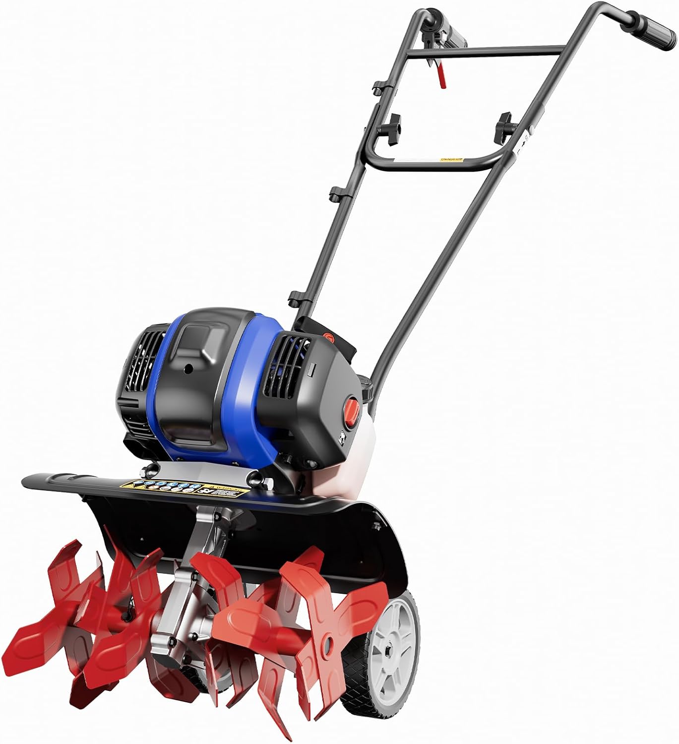 WILD BADGER POWER Garden Tiller 53cc Mini Cultivator Tool
