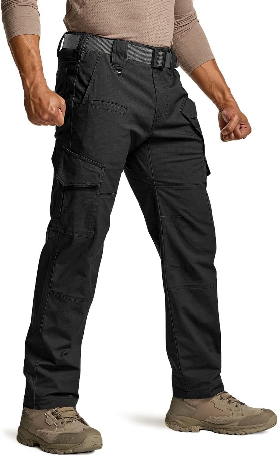 Water-Resistant Stretch Tactical Pants by CQR