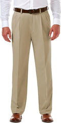 Haggar Cool 18 Pro Classic Fit Pleat Front Pant - Comfortable are