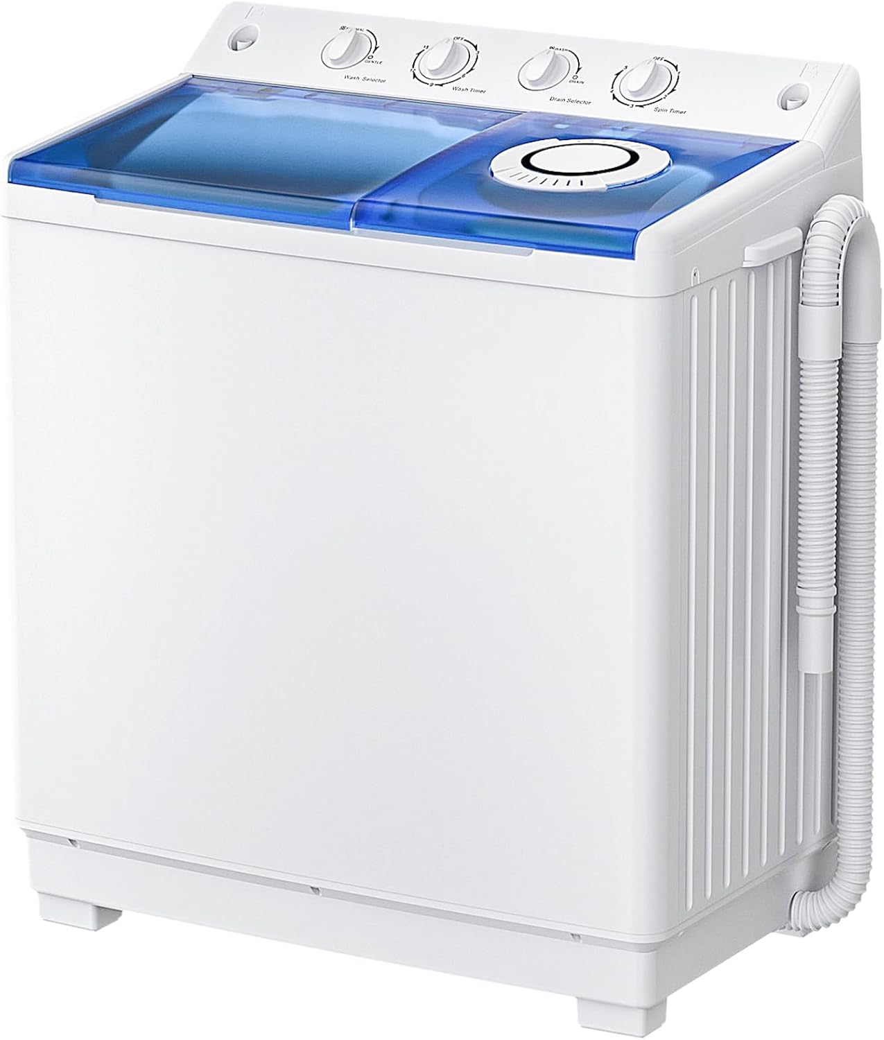 VCJ Portable Twin Tub Washer Spinner - Compact & Powerful