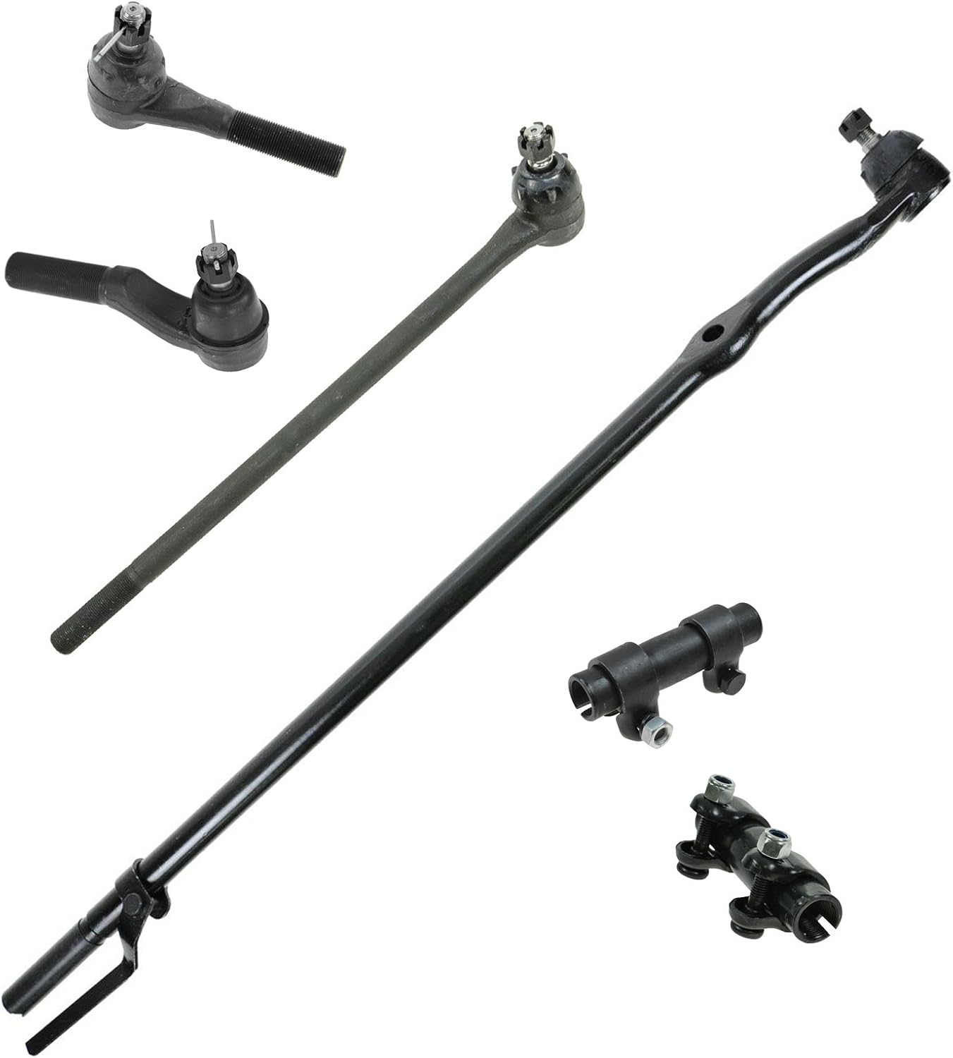 TRQ Front Tie Rod Set for Ford Bronco and F-Series Trucks