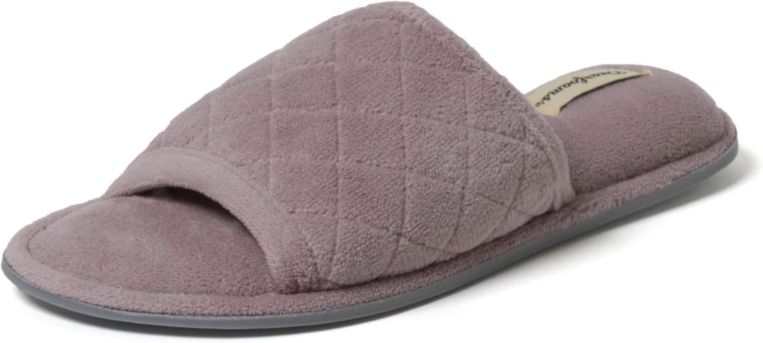 Dearfoams Women's Beatrice Side Gore Slide Slipper Review
