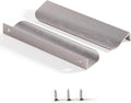Satanga Edge Finger Tab Pulls for Cabinets 6in - Easy Install