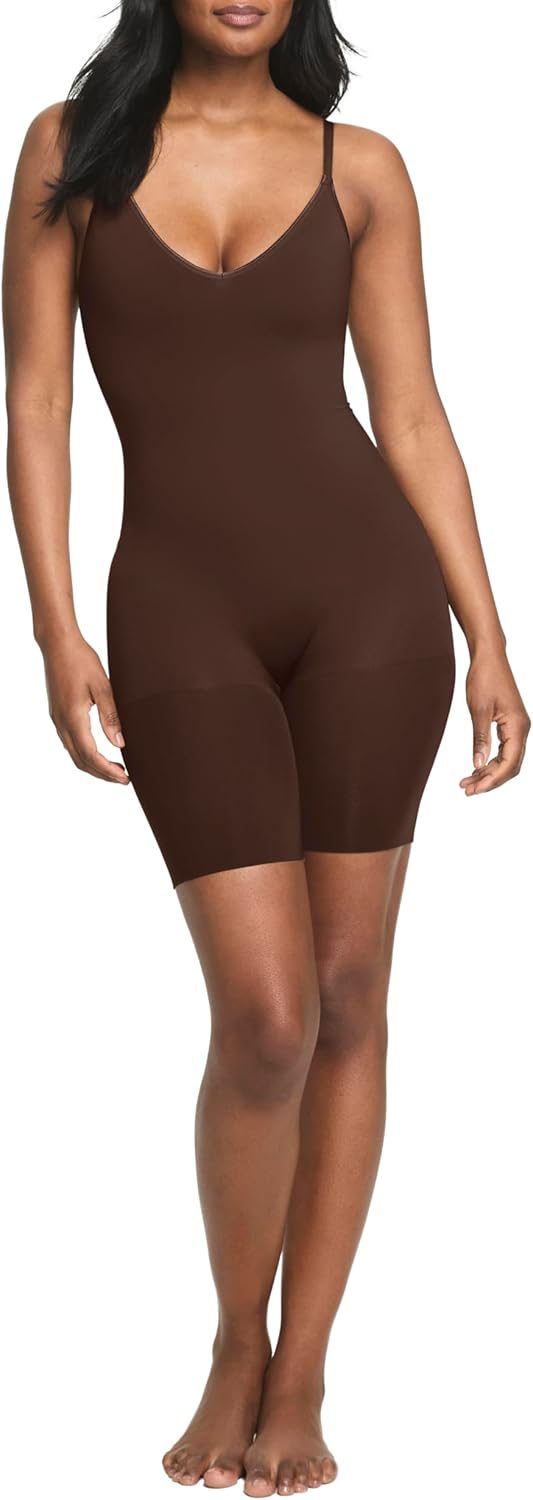 SPANX ASSETS Cami Midthigh Bodysuit for Ultimate Comfort