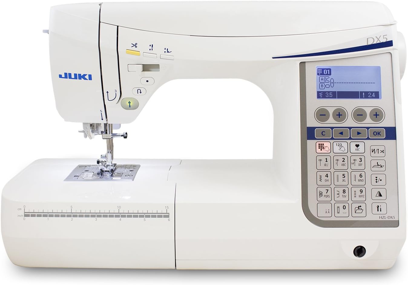 Effortless Sewing: JUKI HZL-DX5 Standard Arm Machine