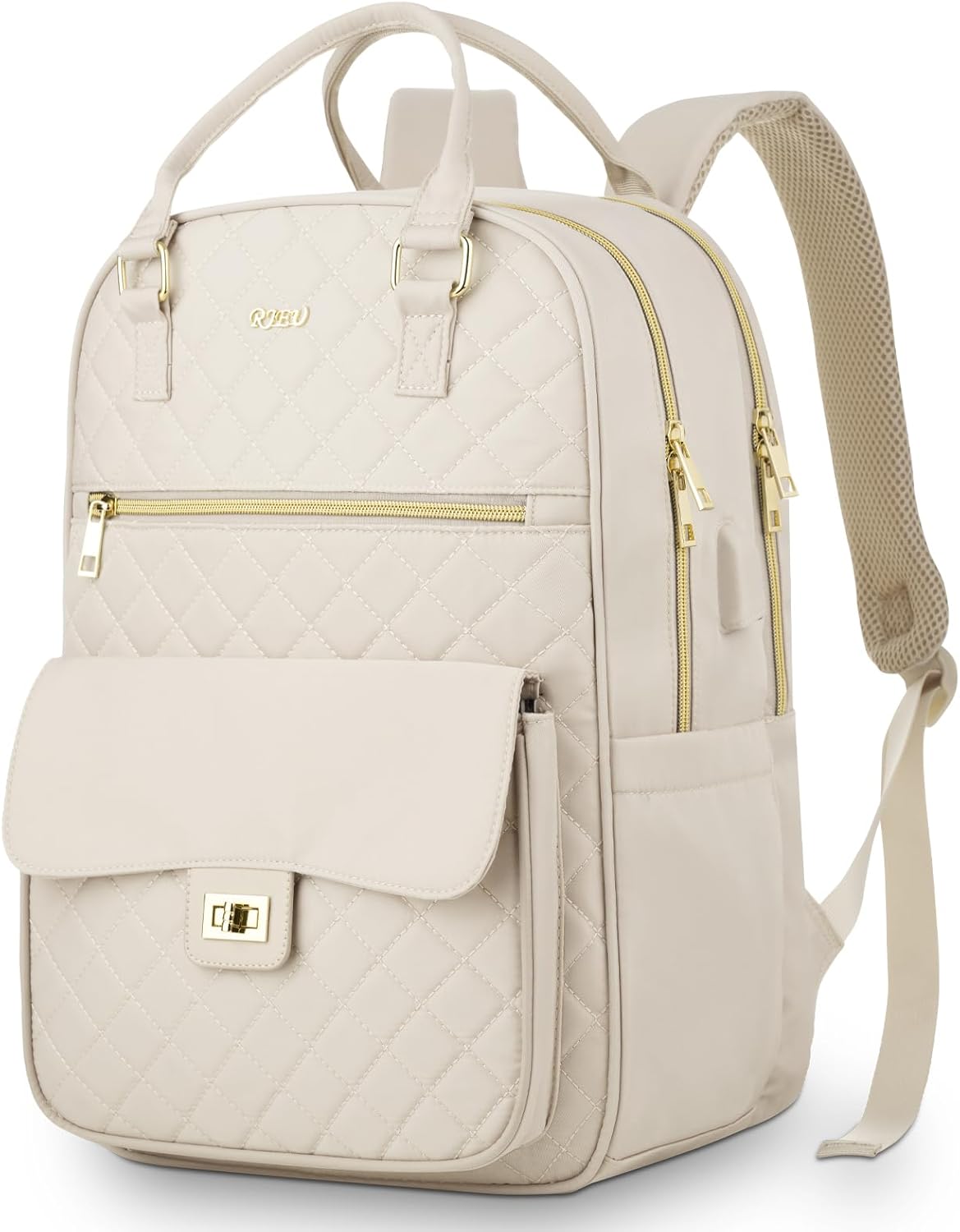 Girls Laptop Backpacks 15.6 Inch with USB Charging Port