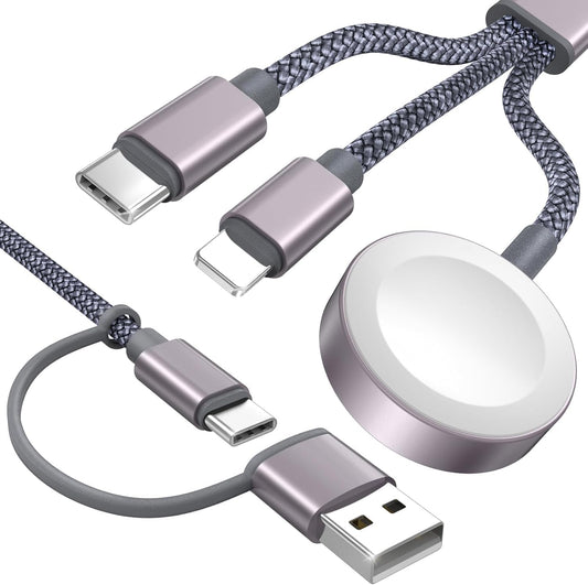 Ultra-Fast 3-in-1 Apple Watch & iPhone Charger - Amasuki