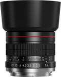 RF 85mm f1.8 Portrait Lens - Manual Focus Medium Telephoto for Canon R