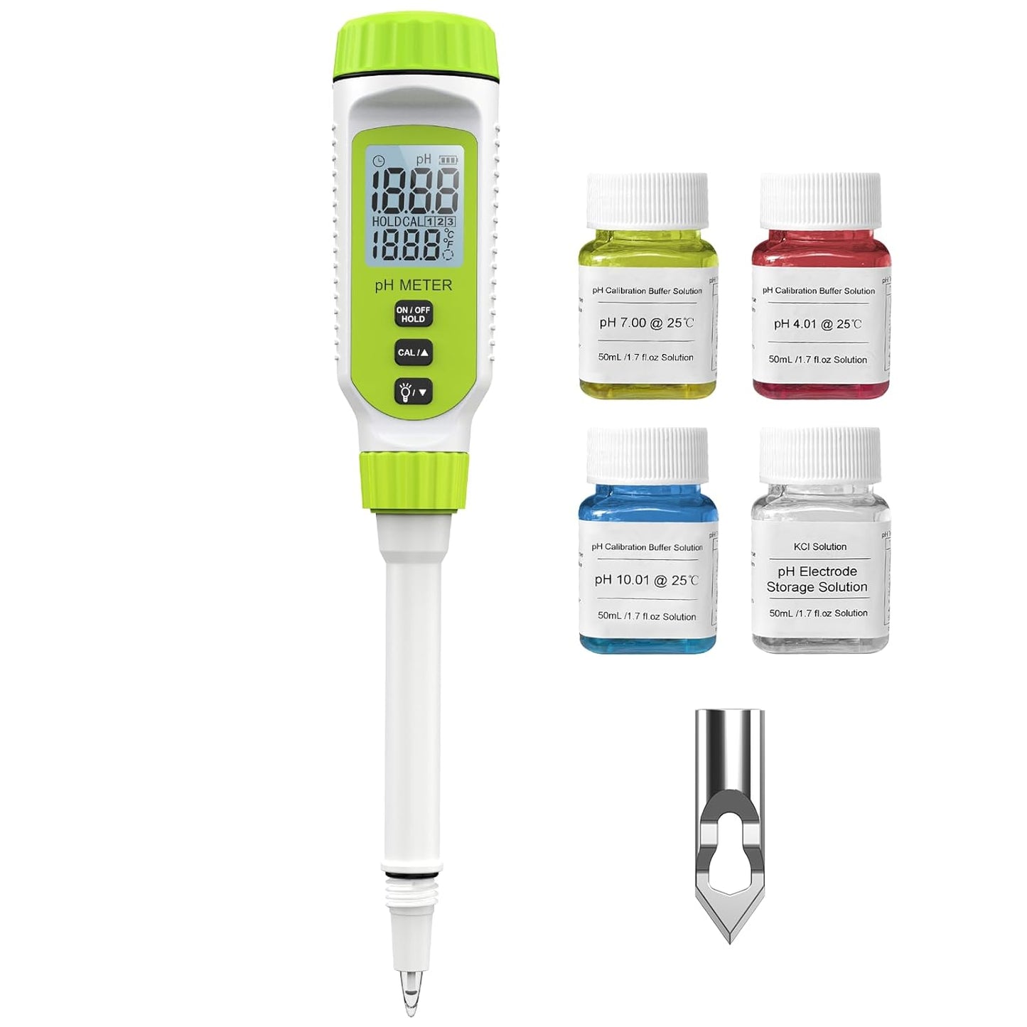 Tadeto Multifunctional Digital pH Meter for Food and Soil Testing
