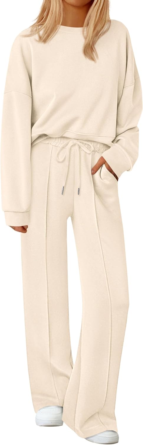PRETTYGARDEN 2 Piece Sets For Women Stylish Loungewear Set