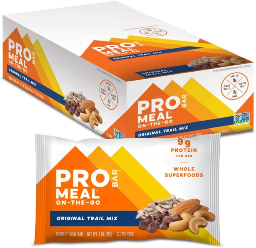 PROBAR Meal Bar Original Trail Mix Non-GMO Gluten-Free Snack