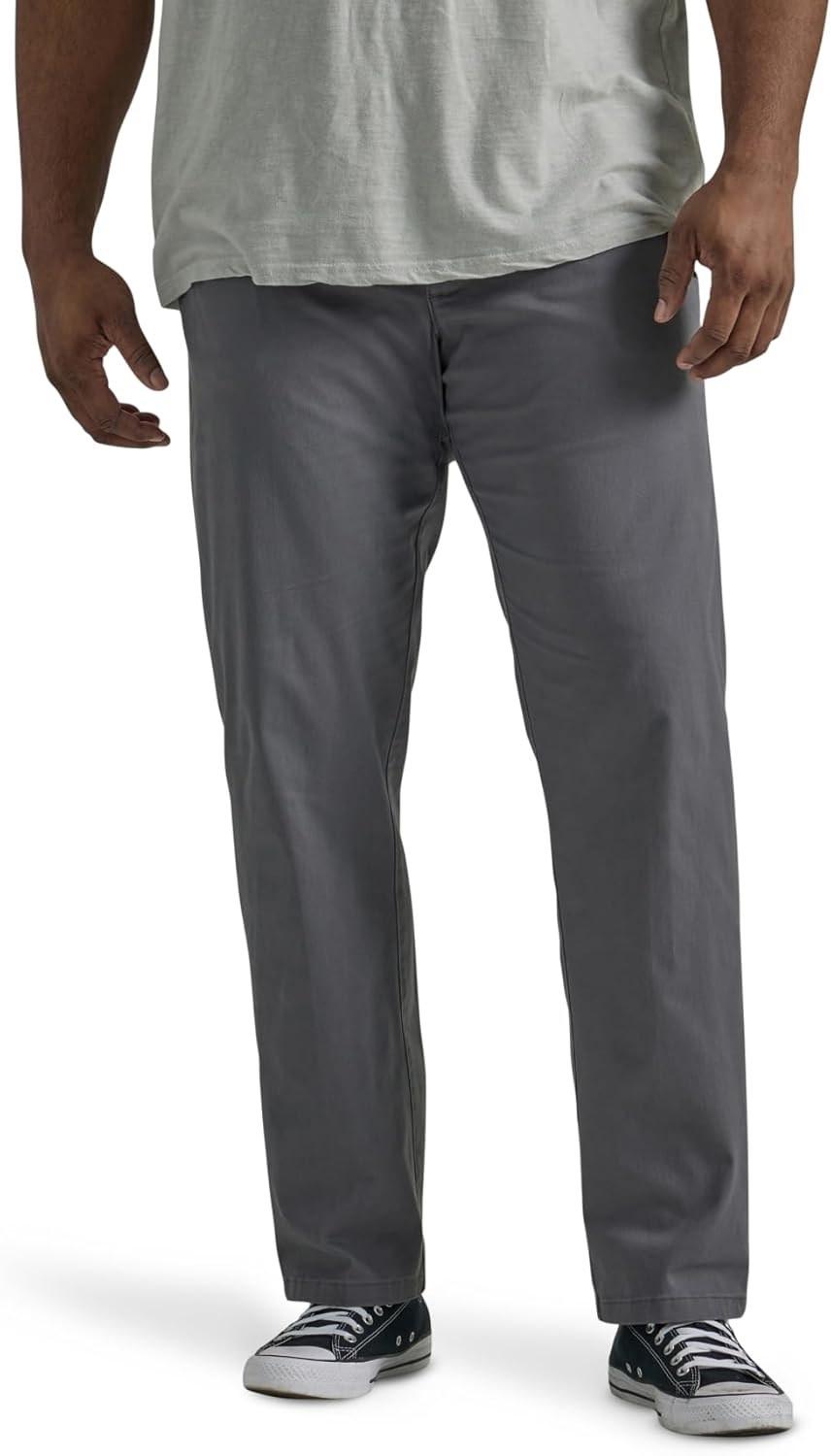 Lee Men's Big & Tall Extreme Motion Flat Front Pants Review