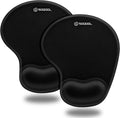 SOQOOL Ergonomic Gel Wrist Rest Mouse Pads - Pain Relief