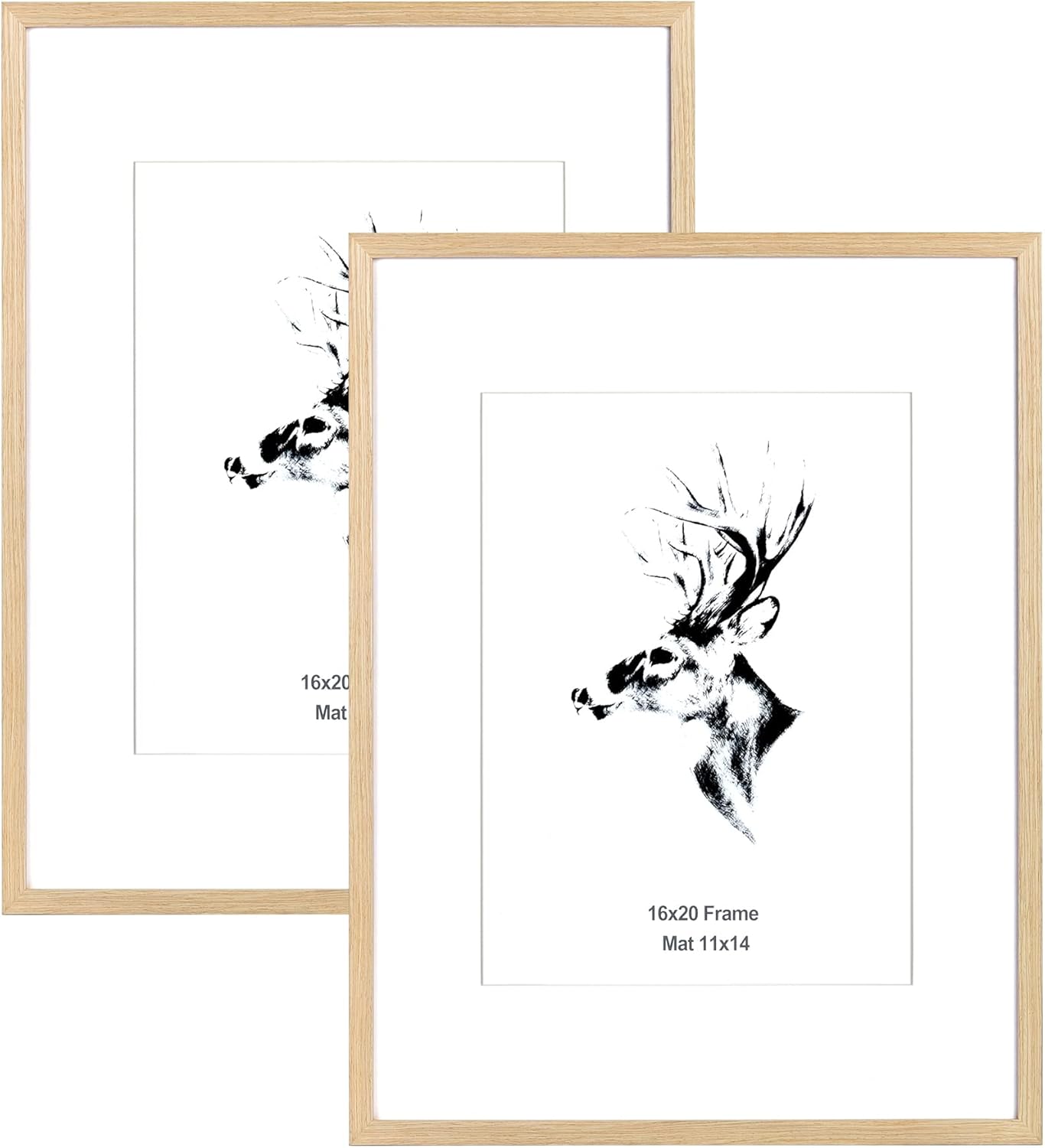 Yaetm 16x20 Picture Frame Set of 2 for Photos and Art Prints