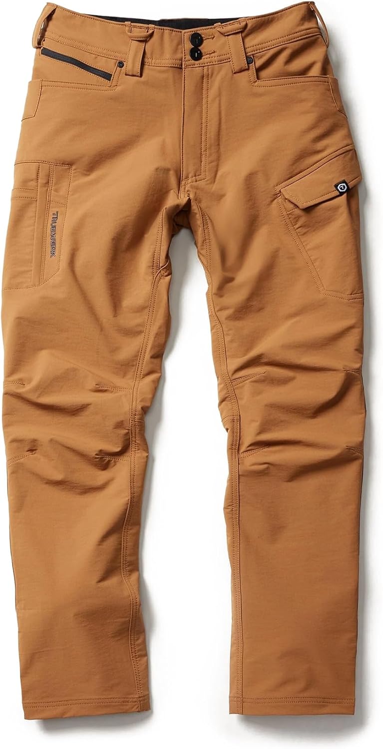 TRUEWERK Men's T2 WerkPant - Lightweight, Water Resistant Work Pants