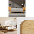 Siena 14 Queen Mattress with Bamboo Bed Frame & Headboard - Medium