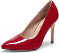 DREAM PAIRS Womens Closed Toe Pointed Toe Wedding Pump - 4in Heel