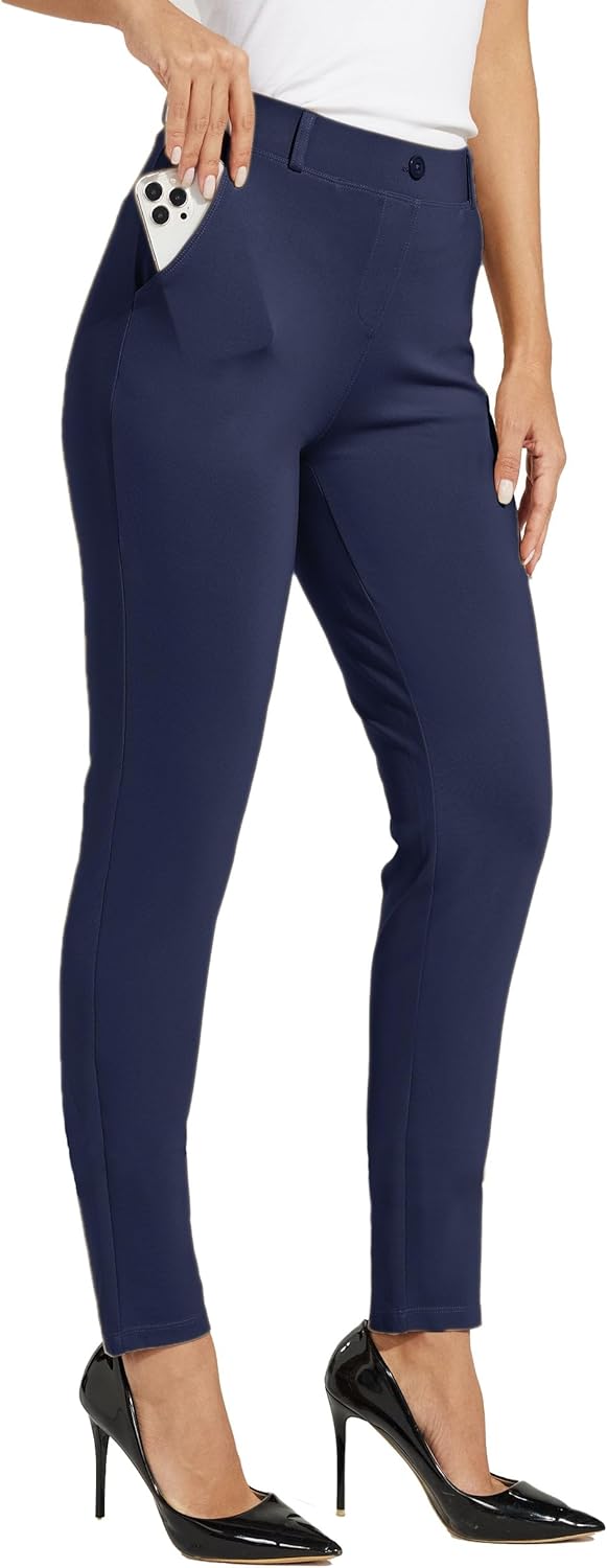 Willit Women's Yoga Dress Pants for Office and Casual Wear