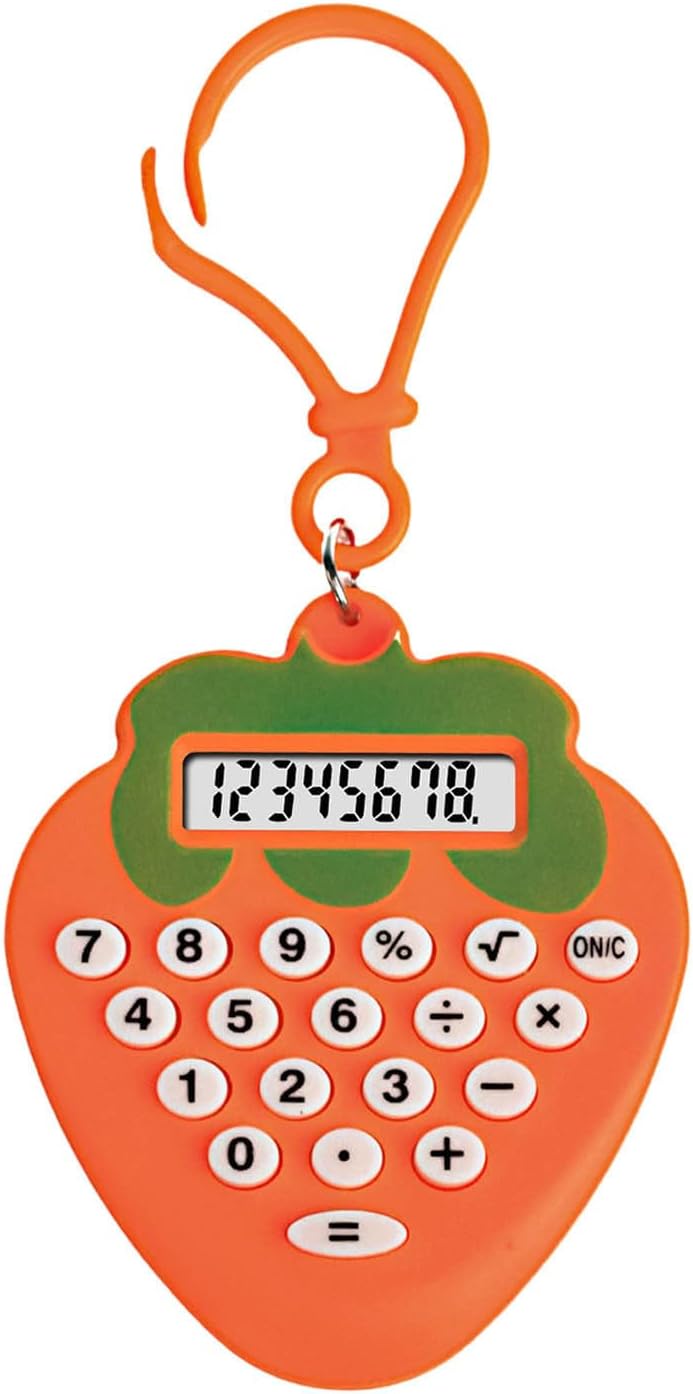 Mini Strawberry Calculator - Compact & Cute!