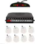 Car Reverse Parking Sensors System with 8 Sensors - LED Distance
