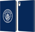 Manchester City Obsidian White Mono Badge Leather iPad 10.9 Case