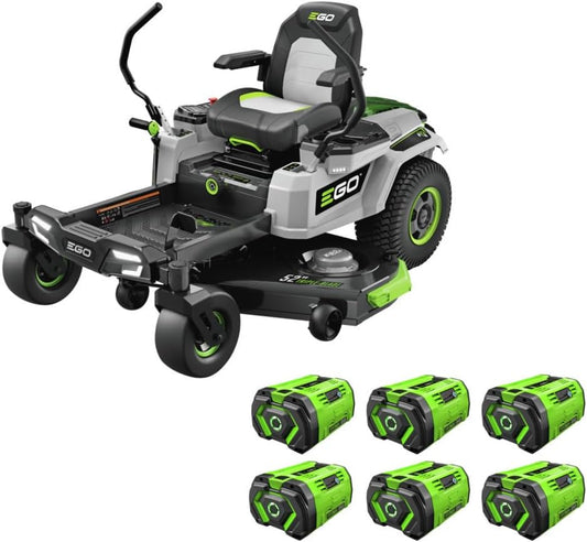 EGO Power+ Electric Riding Lawn Mower with 52 in Deck