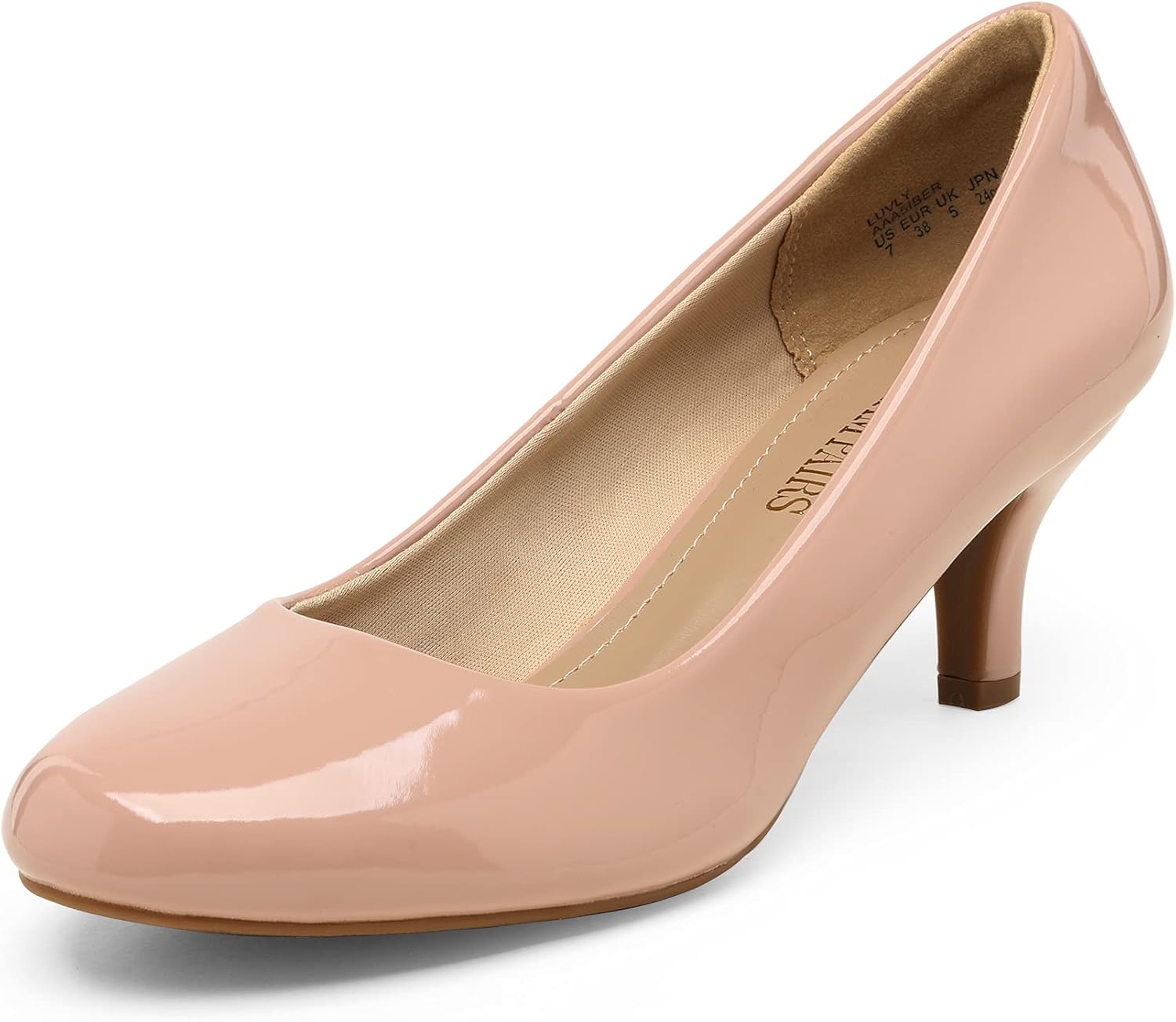 DREAM PAIRS Women's Dress Comfortable Low Heel Pump Shoes Review